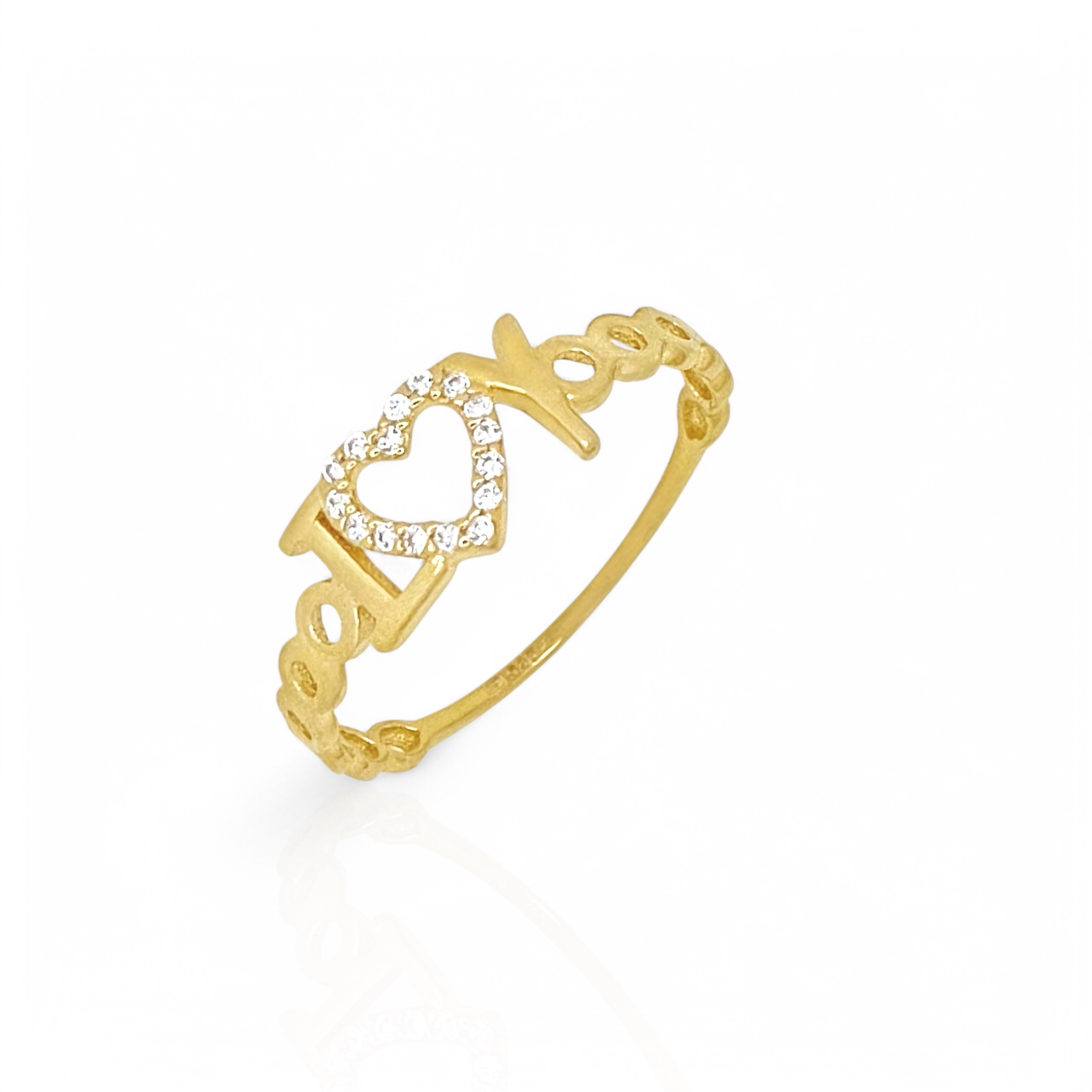 ���� ��� 14K ����� I LOVE YOU ������ ��������